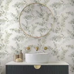 Candice Olson Blossom Fling - Mineral Green Wallpaper | Buy Online Candice Olson Blossom Fling wallpaper, color Mineral Green, SKU PSW1601RL