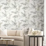 Candice Olson Blossom Fling - Steel Wallpaper | Buy Online Candice Olson Blossom Fling wallpaper, color Steel, SKU EV3971