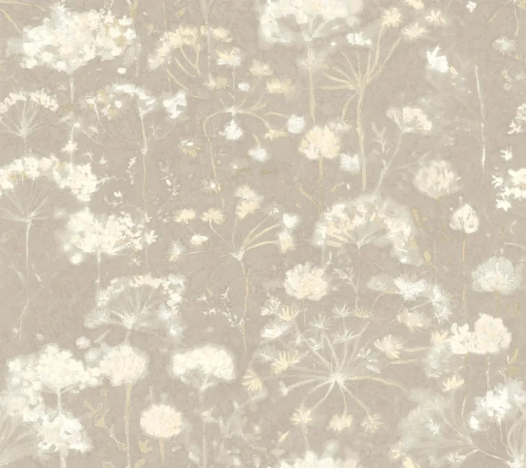 Candice Olson Botanical Fantasy wallpaper, color Soft Taupe, SKU PSW1605RL