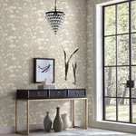 Candice Olson Botanical Fantasy - Soft Taupe Wallpaper | Buy Online Candice Olson Botanical Fantasy wallpaper, color Soft Taupe, SKU PSW1605RL