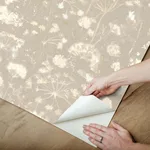Candice Olson Botanical Fantasy - Soft Taupe Wallpaper | Buy Online Candice Olson Botanical Fantasy wallpaper, color Soft Taupe, SKU PSW1605RL