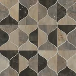 Candice Olson Burlwood Ogee - Black & Taupe Wallpaper | Buy Online Candice Olson Burlwood Ogee wallpaper, color Black & Taupe, SKU DT5001
