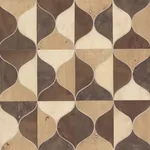 Candice Olson Burlwood Ogee wallpaper, color Warm Neutral, SKU DT5003