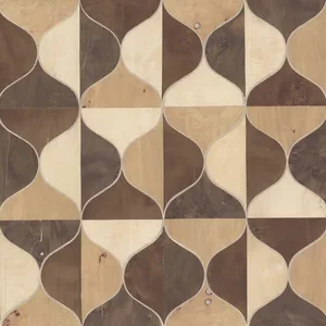 Candice Olson Burlwood Ogee wallpaper, color Warm Neutral, SKU DT5003