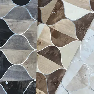 Candice Olson Burlwood Ogee wallpaper, color Warm Neutral, SKU DT5003
