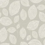 Candice Olson Contoured Leaves - Taupe Wallpaper | Buy Online Candice Olson Contoured Leaves wallpaper, color Taupe, SKU EV3922