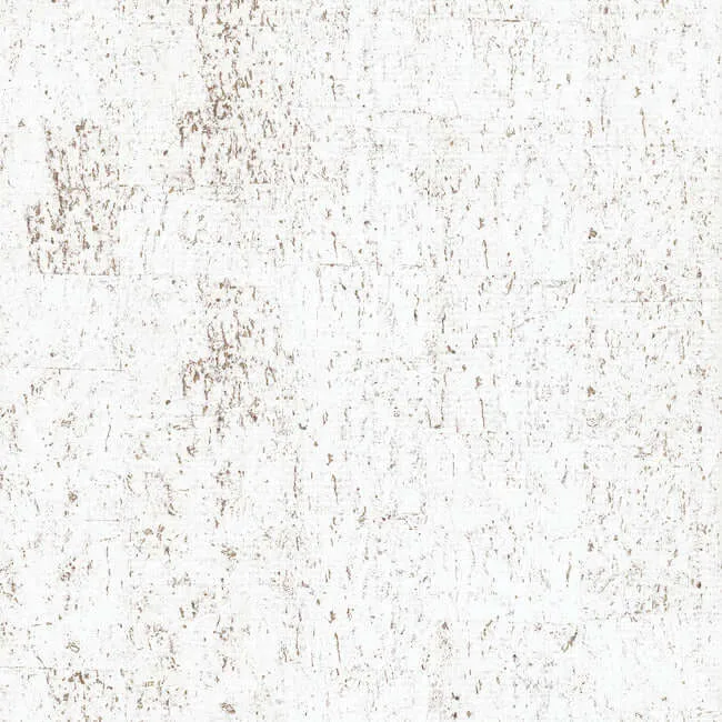 Candice Olson Cork wallpaper, color Bright White & Gold, SKU EV3902