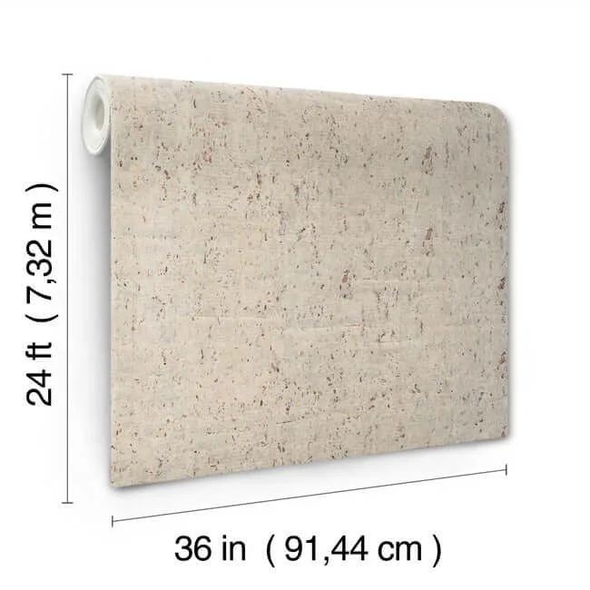 Candice Olson Cork wallpaper, color Gold & Silver Metallic, SKU CZ2482