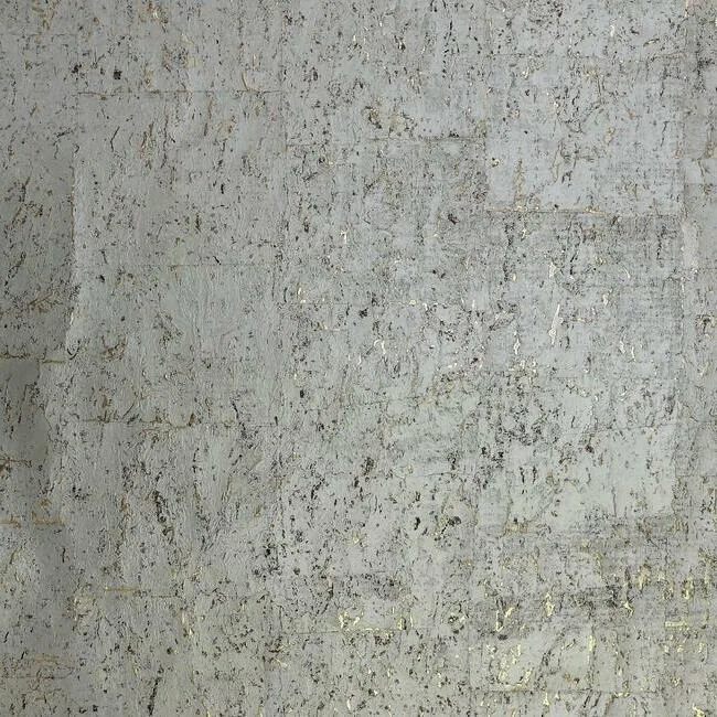 Candice Olson Cork wallpaper, color Warm Silver, SKU DL2963
