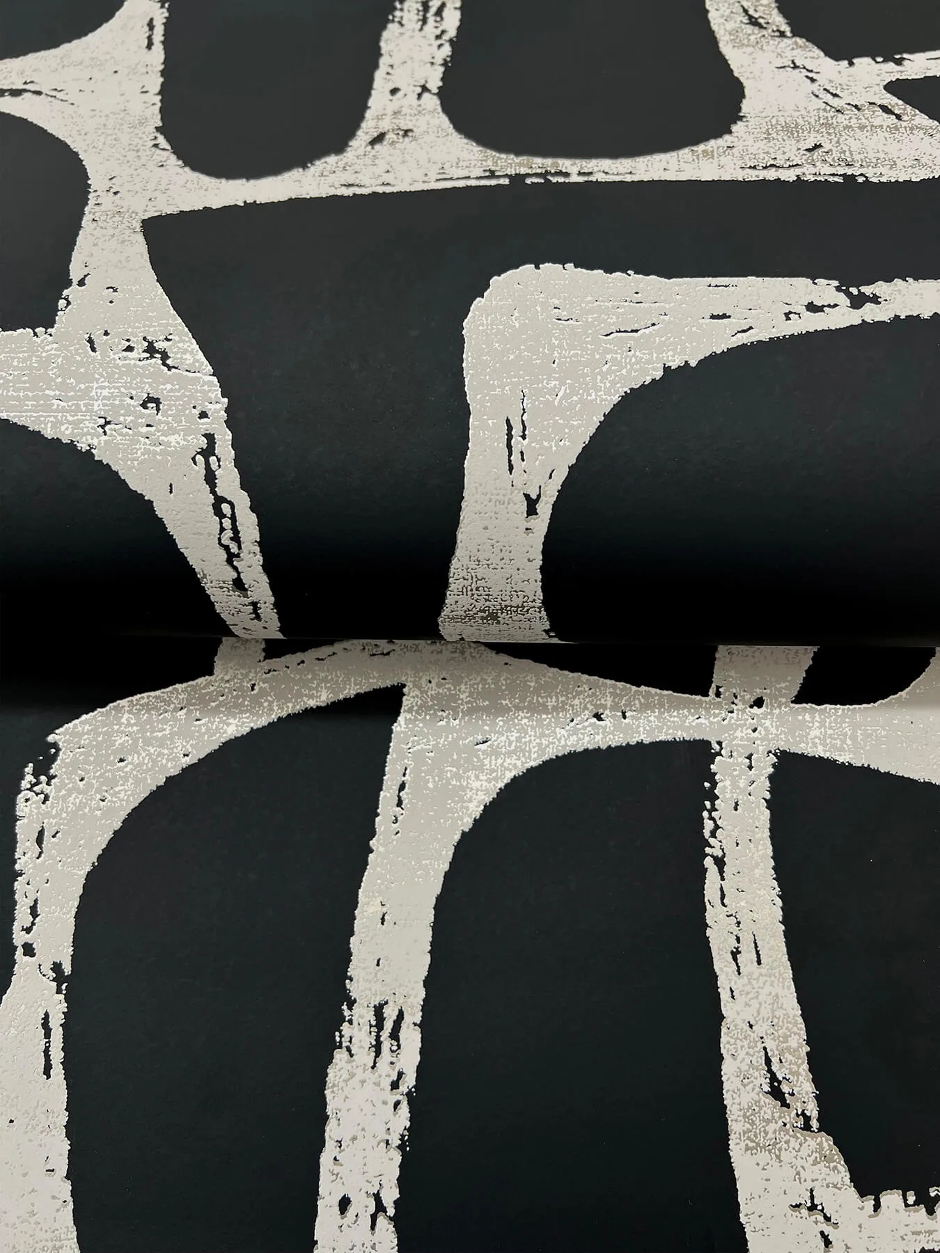 Candice Olson Craftsman Geometric - Black Wallpaper | Buy Online Candice Olson Craftsman Geometric wallpaper, color Black, SKU DF3352