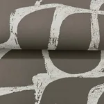 Candice Olson Craftsman Geometric - Mocha Wallpaper | Buy Online Candice Olson Craftsman Geometric wallpaper, color Mocha, SKU DF3355