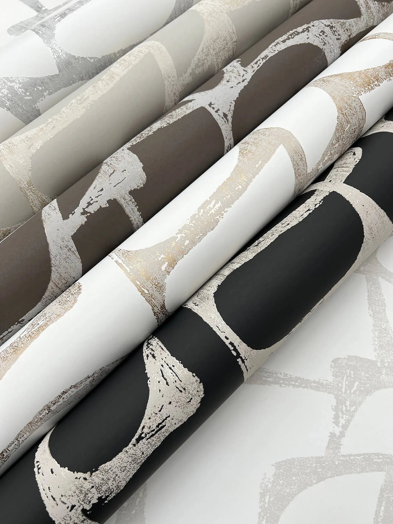 Candice Olson Craftsman Geometric - Mocha Wallpaper | Buy Online Candice Olson Craftsman Geometric wallpaper, color Mocha, SKU DF3355