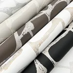 Candice Olson Craftsman Geometric - Mocha Wallpaper | Buy Online Candice Olson Craftsman Geometric wallpaper, color Mocha, SKU DF3355