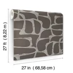 Candice Olson Craftsman Geometric - Mocha Wallpaper | Buy Online Candice Olson Craftsman Geometric wallpaper, color Mocha, SKU DF3355