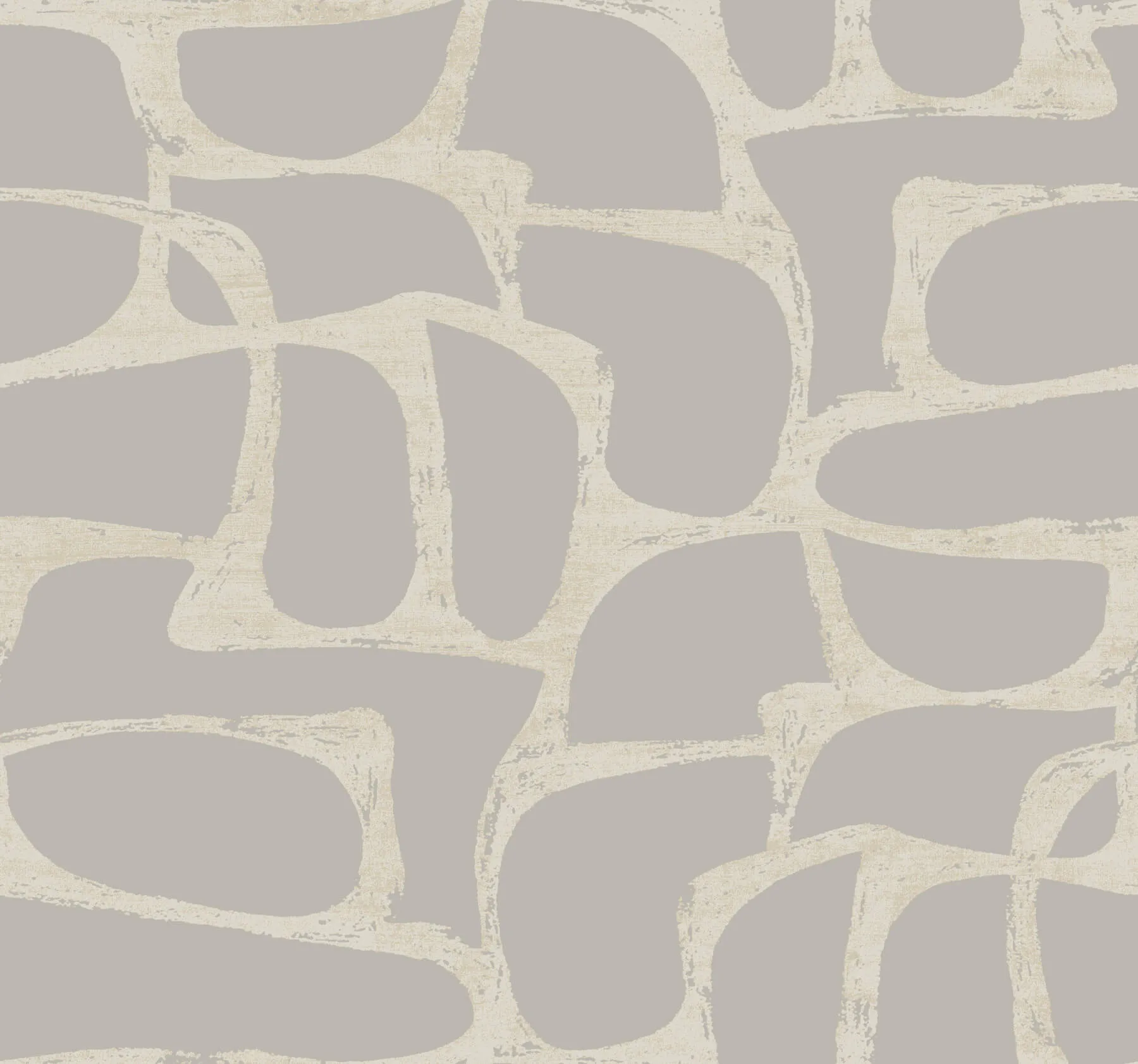 Candice Olson Craftsman Geometric wallpaper, color Taupe, SKU DF3354