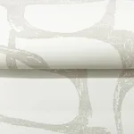 Candice Olson Craftsman Geometric - White & Soft Grey Wallpaper | Buy Online Candice Olson Craftsman Geometric wallpaper, color White & Soft Grey, SKU DF3353