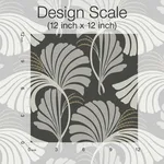Candice Olson Dancing Leaves - Black Wallpaper | Buy Online Candice Olson Dancing Leaves wallpaper, color Black, SKU DT5134