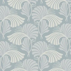 Candice Olson Dancing Leaves wallpaper, color Light Blue, SKU DT5132