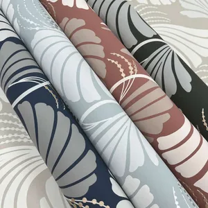 Candice Olson Dancing Leaves wallpaper, color Light Blue, SKU DT5132