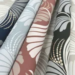 Candice Olson Dancing Leaves wallpaper, color Light Blue, SKU DT5132
