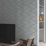 Candice Olson Dancing Leaves wallpaper, color Light Blue, SKU DT5132