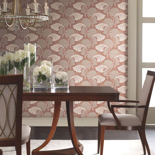 Candice Olson Dancing Leaves - Tan Wallpaper | Buy Online Candice Olson Dancing Leaves wallpaper, color Tan, SKU DT5131