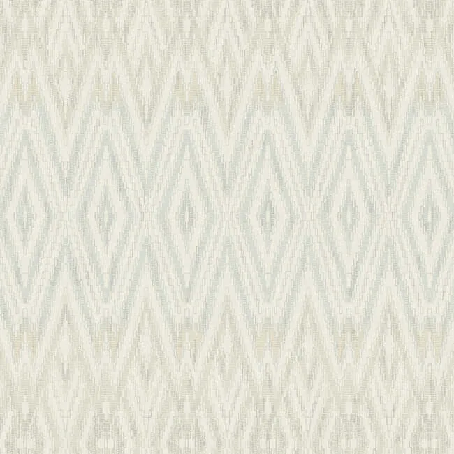 Candice Olson Diamond Marquise wallpaper, color Blue & Neutral, SKU EV3914