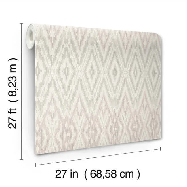 Candice Olson Diamond Marquise wallpaper, color Lavender, SKU EV3911