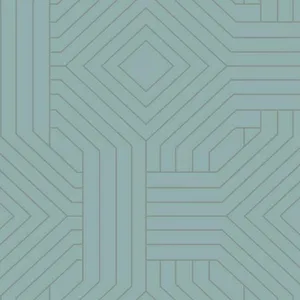 Candice Olson Diverging Diamonds wallpaper, color Blue, SKU CI2372