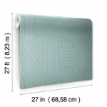 Candice Olson Diverging Diamonds - Blue Wallpaper | Buy Online Candice Olson Diverging Diamonds wallpaper, color Blue, SKU CI2372