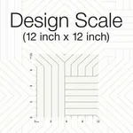 Candice Olson Diverging Diamonds wallpaper, color White, SKU CI2374