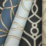Candice Olson Divine Trellis - Dusty Blue Wallpaper | Buy Online Candice Olson Divine Trellis wallpaper, color Dusty Blue, SKU EV3948