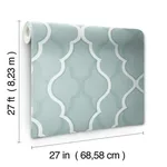 Candice Olson Double Damask - Teal Wallpaper | Buy Online Candice Olson Double Damask wallpaper, color Teal, SKU CI2394