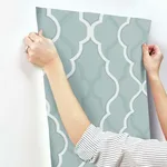 Candice Olson Double Damask - Teal Wallpaper | Buy Online Candice Olson Double Damask wallpaper, color Teal, SKU CI2394