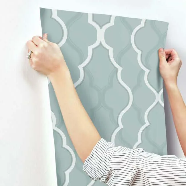 Candice Olson Double Damask - Teal Wallpaper | Buy Online Candice Olson Double Damask wallpaper, color Teal, SKU CI2394