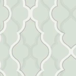 Candice Olson Double Damask wallpaper, color Silver, SKU CI2397