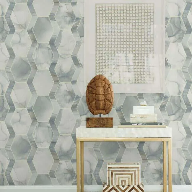 Candice Olson Earthbound wallpaper, color Blue & Grey, SKU OS4281