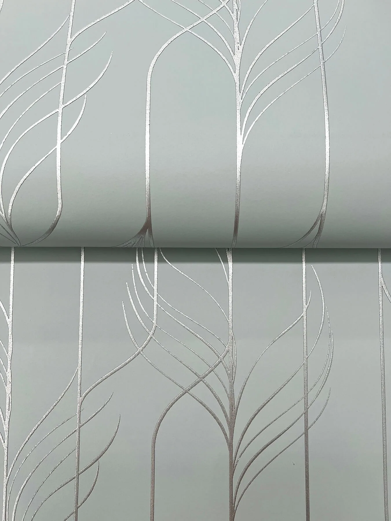 Candice Olson Elemental Thread - Blue & Silver Wallpaper | Buy Online Candice Olson Elemental Thread wallpaper, color Blue & Silver, SKU DF3304