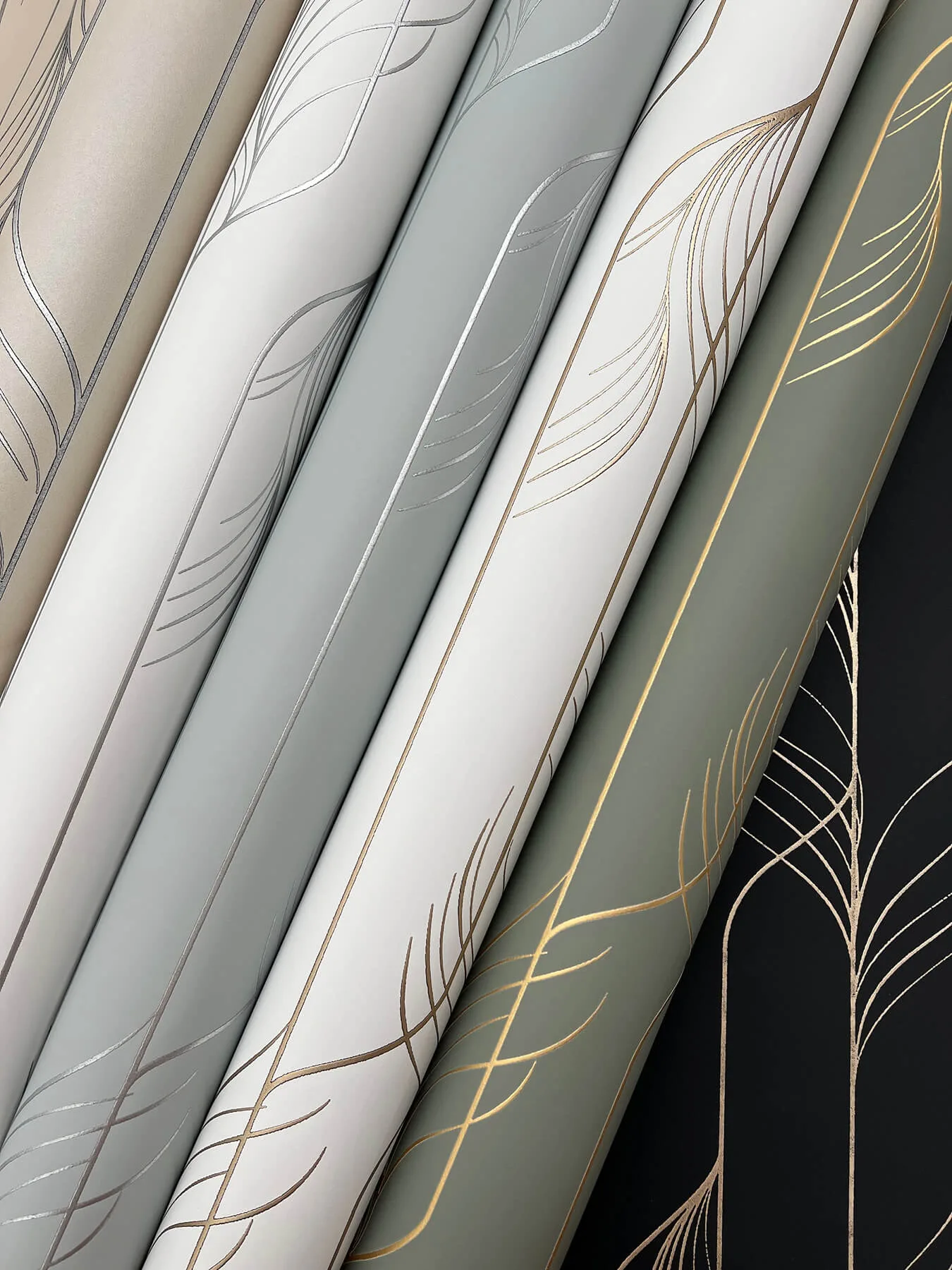 Candice Olson Elemental Thread - Blue & Silver Wallpaper | Buy Online Candice Olson Elemental Thread wallpaper, color Blue & Silver, SKU DF3304