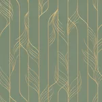 Candice Olson Elemental Thread wallpaper, color Green & Gold, SKU DF3306