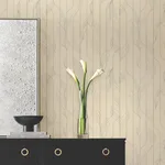Candice Olson Elemental Thread - Neutral Pearl & Silver Wallpaper | Buy Online Candice Olson Elemental Thread wallpaper, color Neutral Pearl & Silver, SKU DF3303