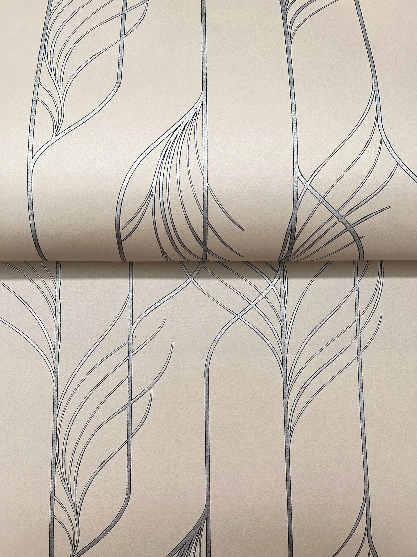 Candice Olson Elemental Thread - Neutral Pearl & Silver Wallpaper | Buy Online Candice Olson Elemental Thread wallpaper, color Neutral Pearl & Silver, SKU DF3303