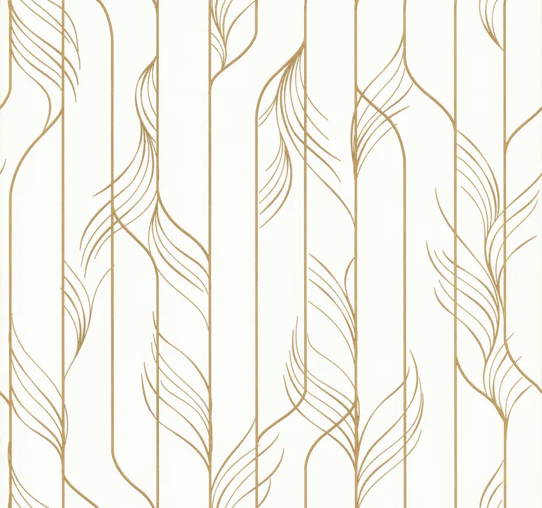 Candice Olson Elemental Thread wallpaper, color White & Gold, SKU DF3301