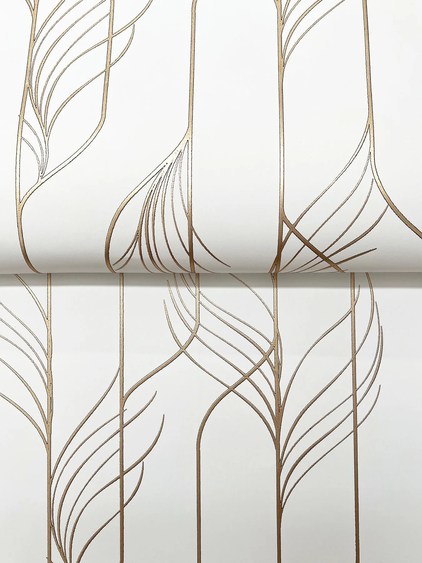 Candice Olson Elemental Thread - White & Gold Wallpaper | Buy Online Candice Olson Elemental Thread wallpaper, color White & Gold, SKU DF3301