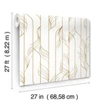 Candice Olson Elemental Thread - White & Gold Wallpaper | Buy Online Candice Olson Elemental Thread wallpaper, color White & Gold, SKU DF3301