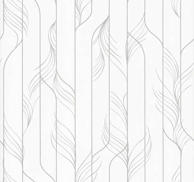 Candice Olson Elemental Thread wallpaper, color White & Silver, SKU DF3302