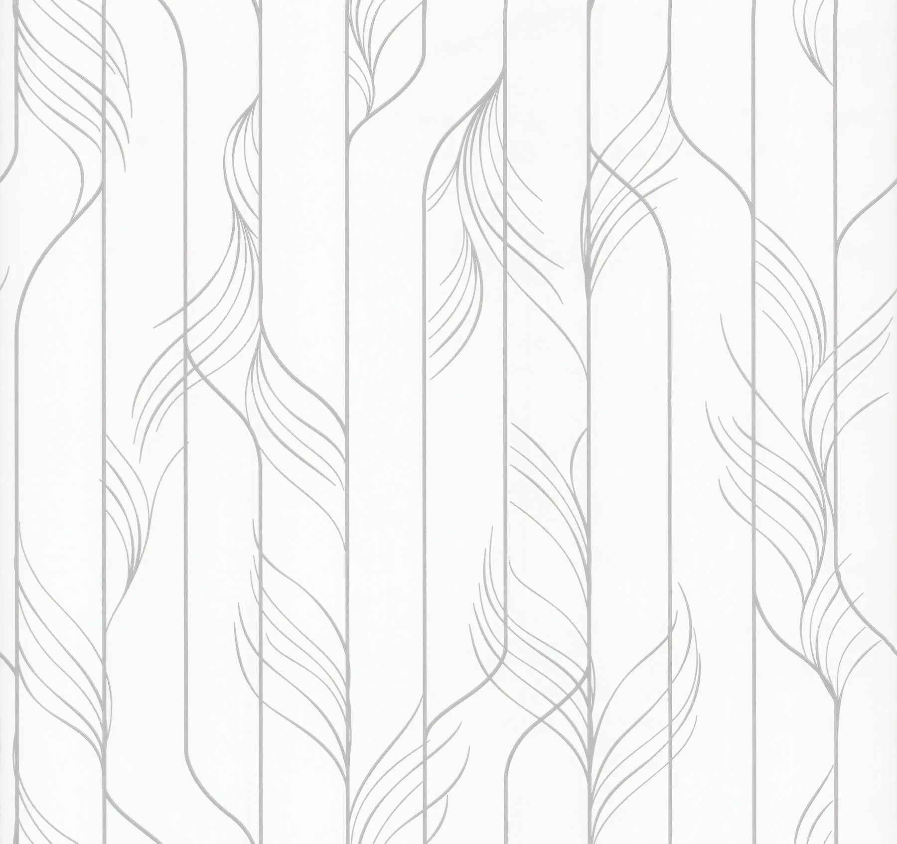 Candice Olson Elemental Thread wallpaper, color White & Silver, SKU DF3302