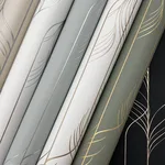 Candice Olson Elemental Thread wallpaper, color White & Silver, SKU DF3302