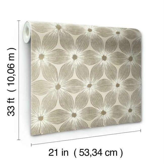 Candice Olson Everlasting - Beige & Gold Wallpaper | Buy Online Candice Olson Everlasting wallpaper, color Beige & Gold, SKU CI2304