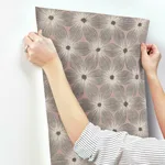 Candice Olson Everlasting - Coral & Gold Wallpaper | Buy Online Candice Olson Everlasting wallpaper, color Coral & Gold, SKU CI2301